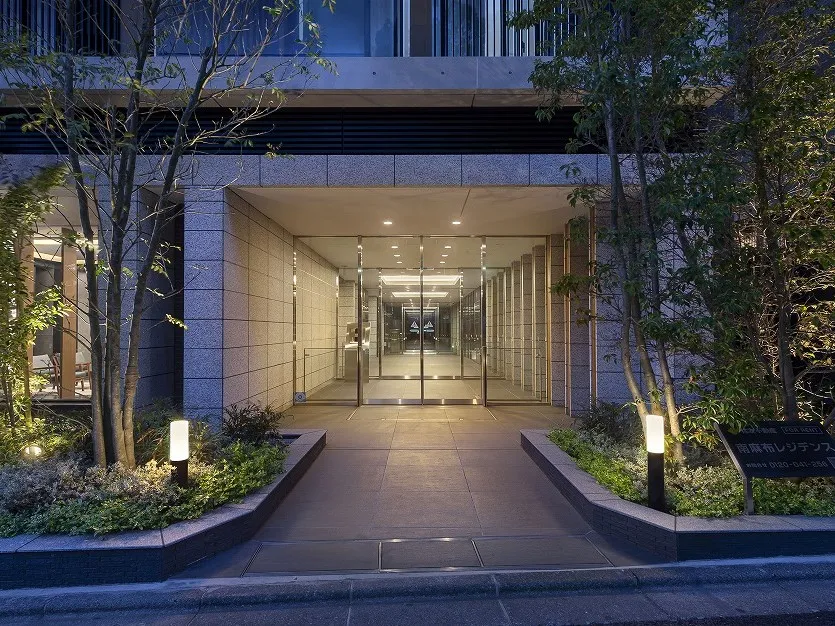 南麻布レジデンス Entrance